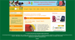 Desktop Screenshot of lurkovilag.hu
